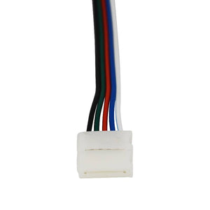 Cable conector rápido para unión entre tiras LED RGBW 12/24V - Barcelona Led-Accesorios