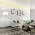 LED strip profile integration / trimless - One fin - 14x35mm - With diffuser - 2 meters 3