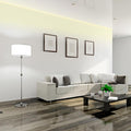 LED-Streifen Profilintegration / trimless - Einzelne Rippe - 14x35mm - Mit Diffusor - 2 Meter 2