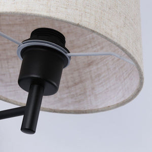 Aplique de pared con pantalla e interruptor Classic "RIGA" - E27 - Barcelona Led-Decoración