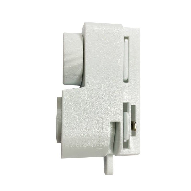 Conector adaptador a carril monofásico para luminarias