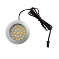 Onderkast downlight 2W inbouw en opbouw 12V 3