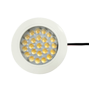 Downlight bajo mueble 2W empotrable y de superficie 12V