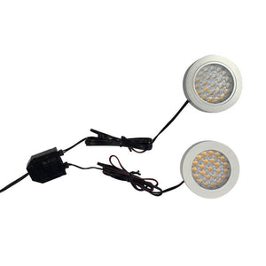 Downlight bajo mueble 2W empotrable y de superficie 12V - Barcelona Led-