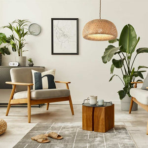 Lámpara colgante de mimbre "Hanna" (7)