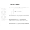 Télécommande de luminosité par radiofréquence 3