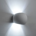 Gipsowa lampa ścienna