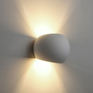 Aplique de pared de escayola "Ball" G9 (4)