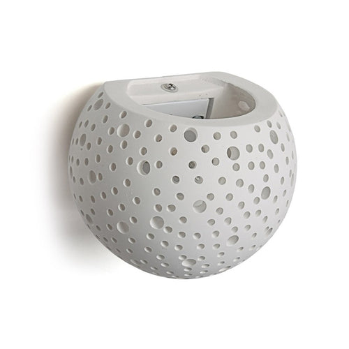 G9 plaster wall sconces