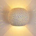 G9 plaster wall sconces