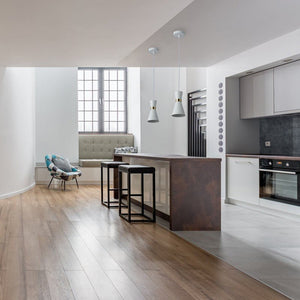 Lámpara colgante nórdica de metal "Marlon" - E27 - Barcelona Led-Decoración