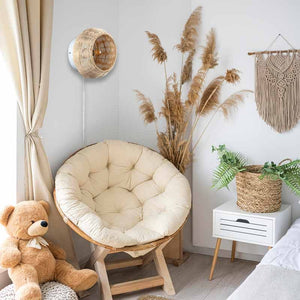 Aplique de pared de mimbre "Berlam" (7)