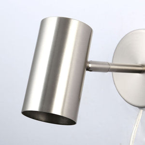 Aplique de pared interior orientable "Ben" con cable y enchufe - E27 - Barcelona Led-Decoración