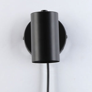 Aplique de pared interior orientable "Ben" con cable y enchufe - E27 (26)