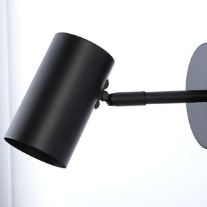 Aplique de pared interior orientable "Ben" con cable y enchufe - E27 - Barcelona Led-Decoración
