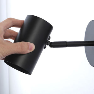 Aplique de pared interior orientable "Ben" con cable y enchufe - E27 (32)
