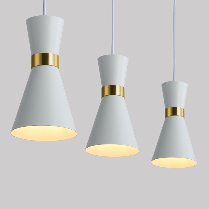 Lámpara colgante de metal con enchufe "Mir" - E27 - Barcelona Led-Decoración