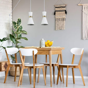 Lámpara colgante de metal con enchufe "Mir" - E27 (7)