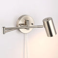 Extendable wall light with socket