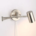 Extendable wall light with socket
