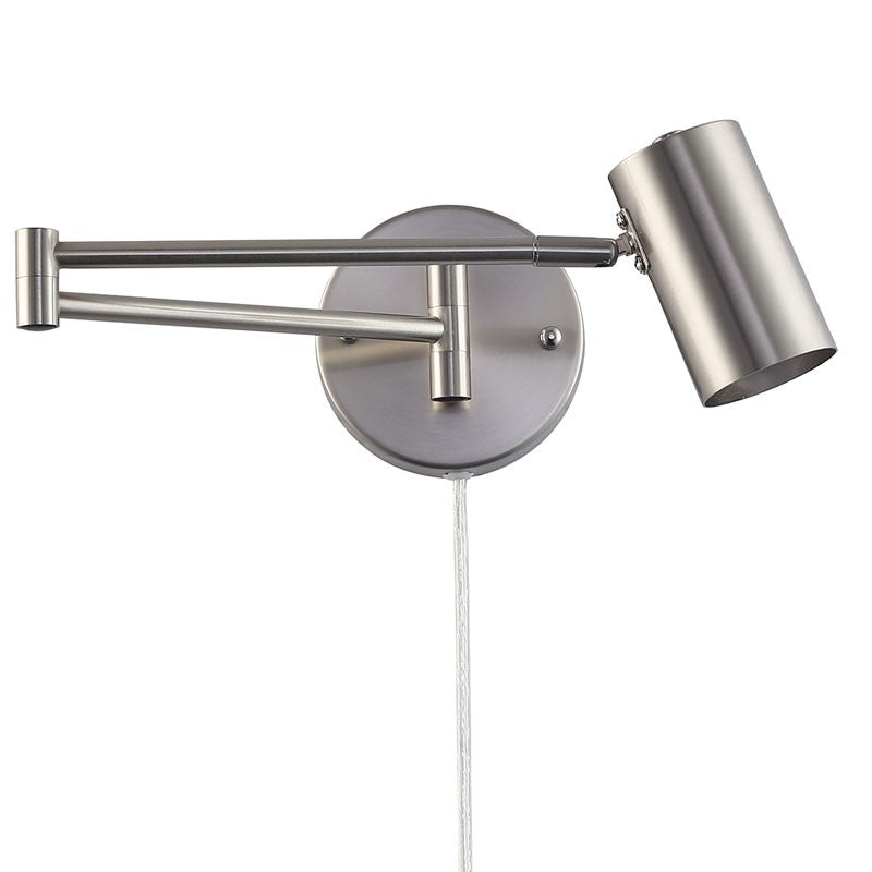 Aplique de pared extensible con enchufe "Lisa" - E27 G45