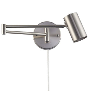 Aplique de pared extensible con enchufe "Lisa" - E27 G45