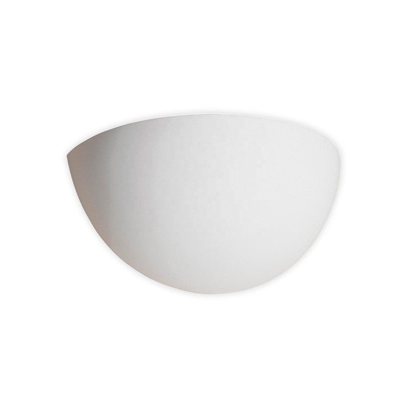 Aplique de pared de escayola "HALF" E14 - Barcelona Led-Decoración