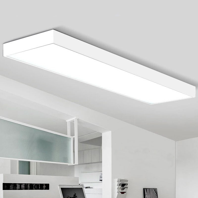 Panel LED slim de superficie 120X30 cm - Driver Philips - 44W - UGR19 - Con KIT de montaje (1)
