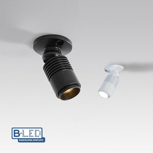 Aplique de techo con zoom - Orientable - 2700K - 3W - Barcelona Led-Decoración