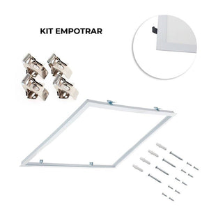 Panel LED 60X60cm con KIT de empotrar 44W UGR19 Driver Philips - Barcelona Led-