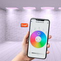WIFI SMART RGB / RGBW + CCT LED inbouwpaneel - 60x60 cm - 40W - Met montagesET 3