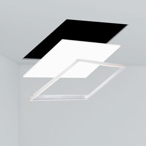 Panel LED slim CCT de superficie 60 x 60- Regulable con mando - 40W - Con KIT de montaje (5)
