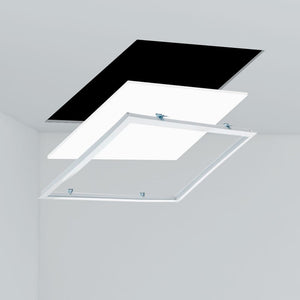 Panel LED slim CCT empotrable 60x60 cm - 40W - con KIT de montaje (4)