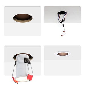 Foco LED empotrable - Chip Cree - Bajo UGR - 2700K - 3W - Barcelona Led-