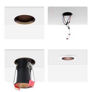Foco LED empotrable - Chip Cree - Bajo UGR - 2700K - 3W - Barcelona Led-
