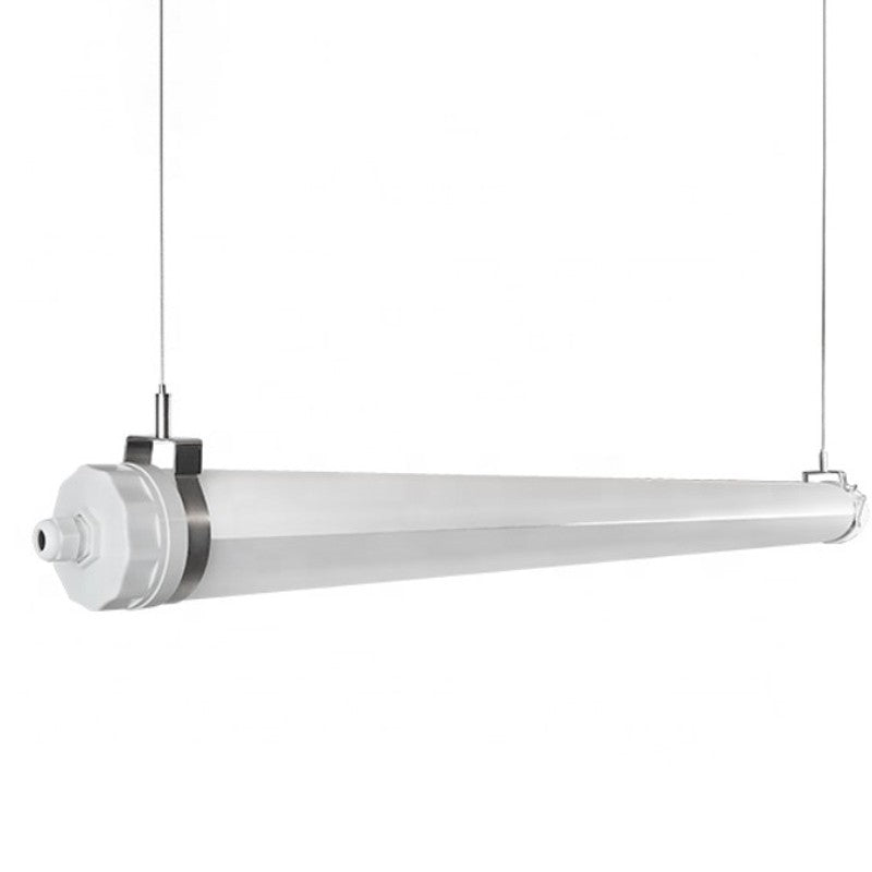 Luminaria estanca tubular para uso industrial - 120cm - 30W - IP65 - IK10