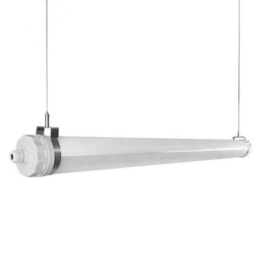 Luminaria estanca tubular para uso industrial - 120cm - 30W - IP65 - IK10