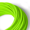 Cable eléctrico redondo revestido de algodón Verde Cítrico 3