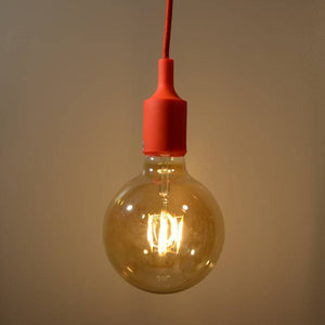 Lámpara colgante silicona - E27 - 4 colores (8)