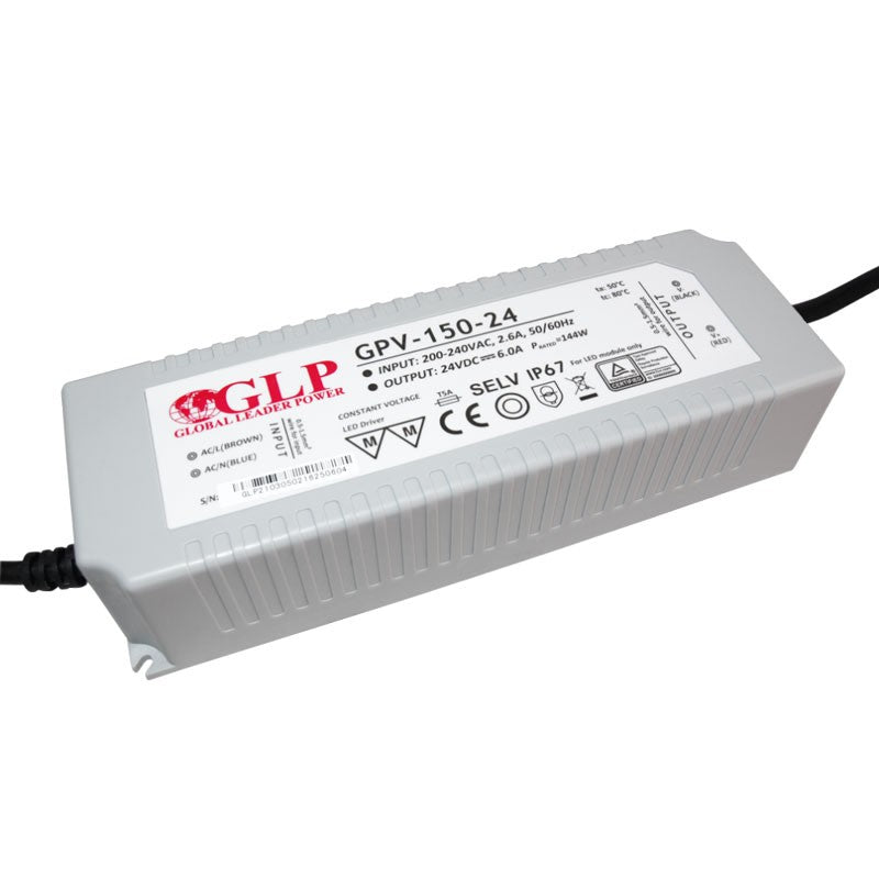 Fuente de alimentación estanca 24V DC - 150W - IP67 - GLP