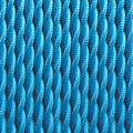 Geflochtenes Kabel, ummantelt mit Seideneffektgewebe, Farbe Blau 3