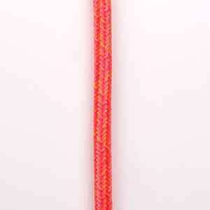 Cable Eléctrico Redondo recubierto en tejido efecto Seda Color Rosa y Amarillo - Barcelona Led-Material eléctrico