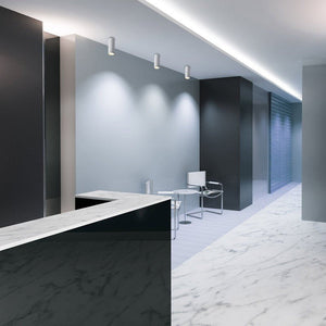 Aplique de techo LED 8W - Ángulo lumínico ajustable - 2800K - Barcelona Led-Decoración