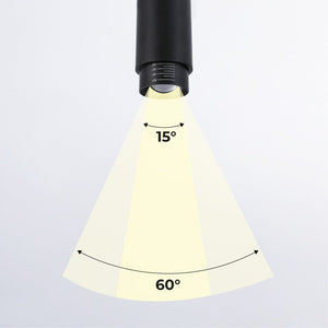 Aplique de techo LED 8W - Ángulo lumínico ajustable - 2800K - Barcelona Led-Decoración
