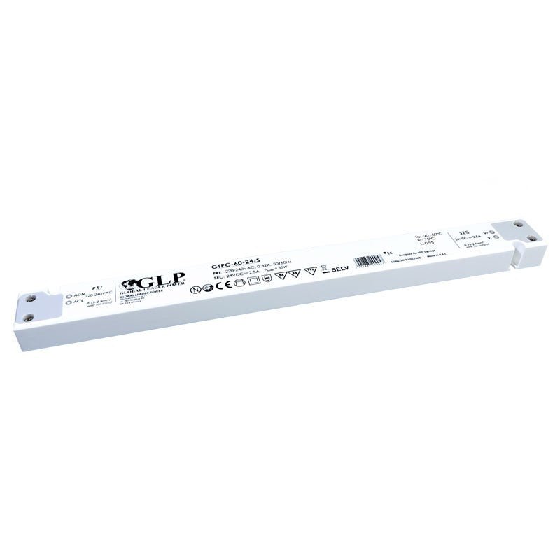 Fuente de alimentación Slim 60W 24V - GLP - Barcelona Led-Material eléctrico