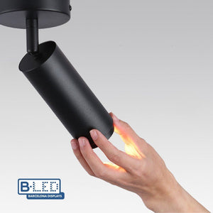 Aplique de techo LED orientable 8W - Ángulo ajustable - 2800K - Barcelona Led-Decoración