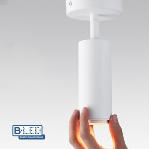 Aplique de techo LED orientable 8W - Ángulo ajustable - 2800K - Barcelona Led-Decoración