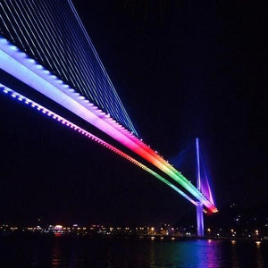 Bañador de pared LED RGB+CCT 24W control RF/WiFi | Mi Light - Barcelona Led-