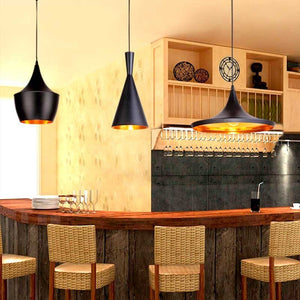 Kit de 3 lámparas Nórdicas colgantes "SOLVANG - HELGA - KOLDING" - Barcelona Led-Decoración