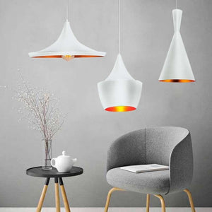 Kit de 3 lámparas Nórdicas colgantes "SOLVANG - HELGA - KOLDING" - Barcelona Led-Decoración